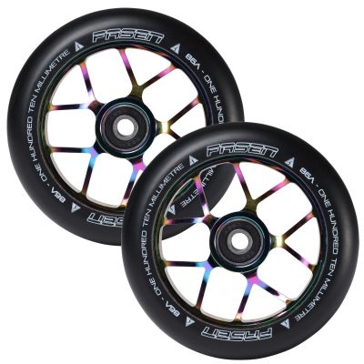 Fasen Scooters Jet Wheel Pair - 110mm - Oil Slick