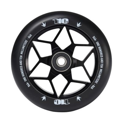 Blunt Envy Diamond Scooter Wheel Pair - 110mm x 24mm - Black