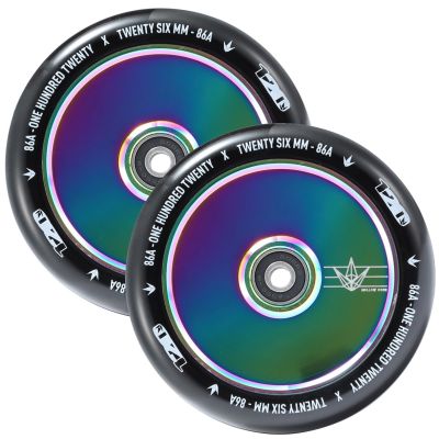 Blunt Envy Hollow Core Scooter Wheel Pair - 110mm x 24mm Oil Slick