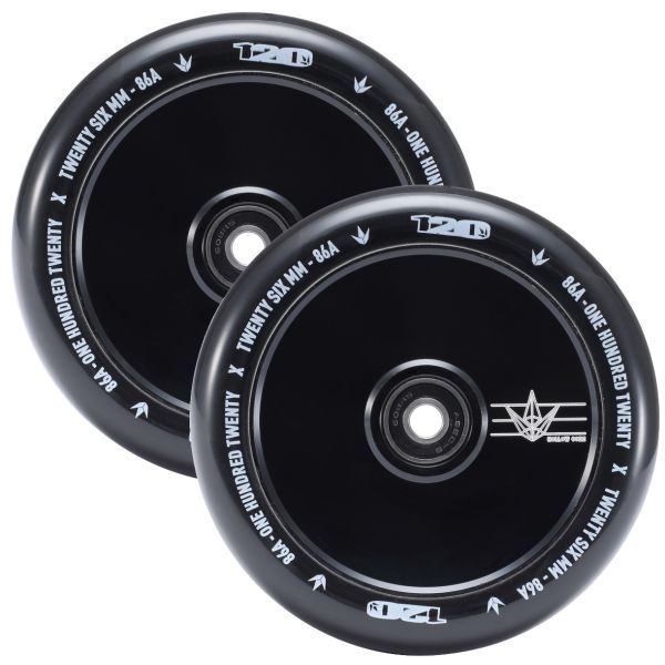 Blunt Envy Hollow Core Scooter Wheel Pair - 110mm x 24mm Black