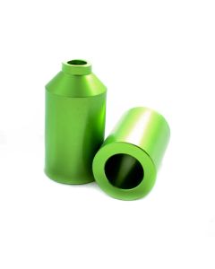 Pair of Green Envy Aluminum Scooter Pegs